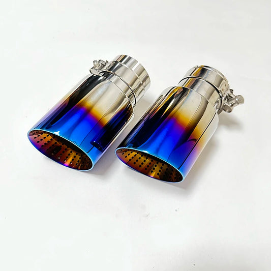 Ponteira de escape Titanizada simples