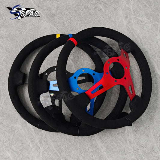 Volante Esportivo MOMO Ultra Racing camurça