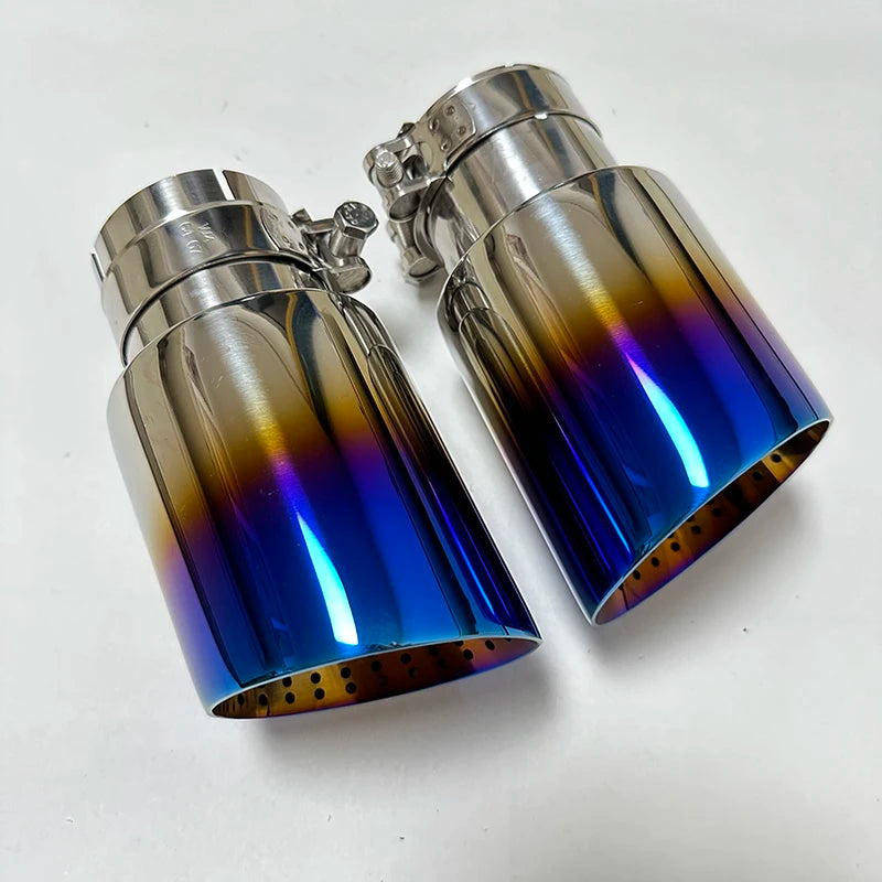 Ponteira de escape Titanizada simples