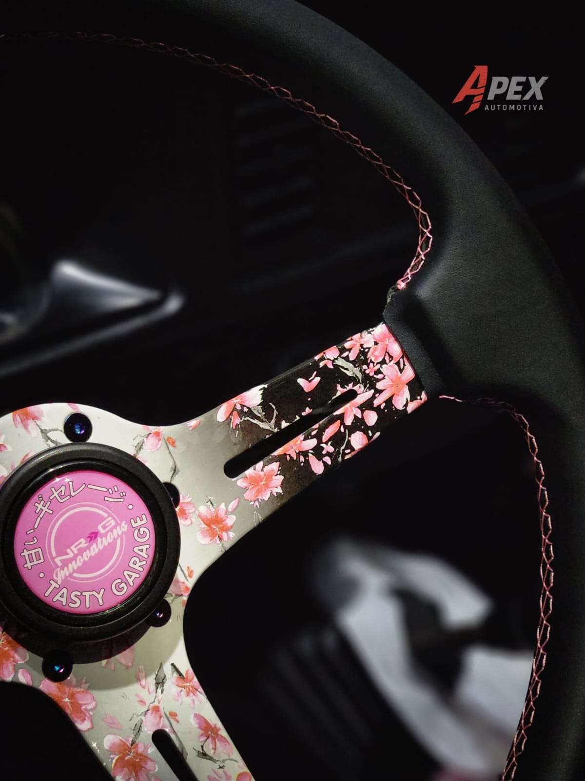 Volante esportivo Tiypeor "Sakura Flower "