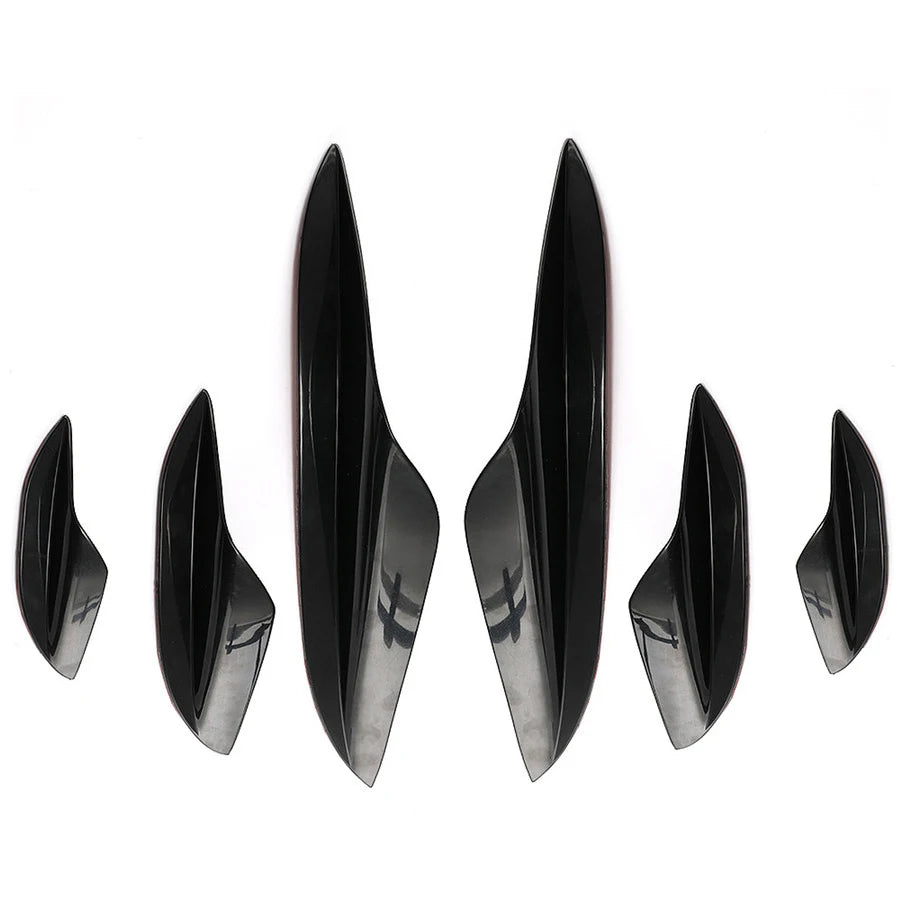 Canards Aerodinâmicas para para-choques dianteiros