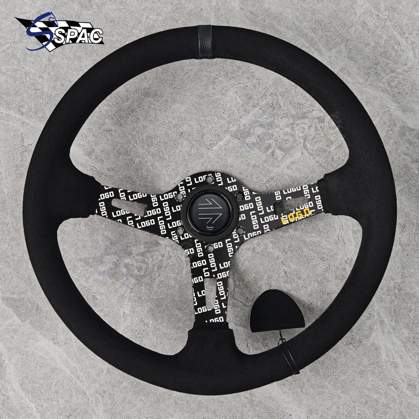 Volante Esportivo MOMO Ultra Racing camurça