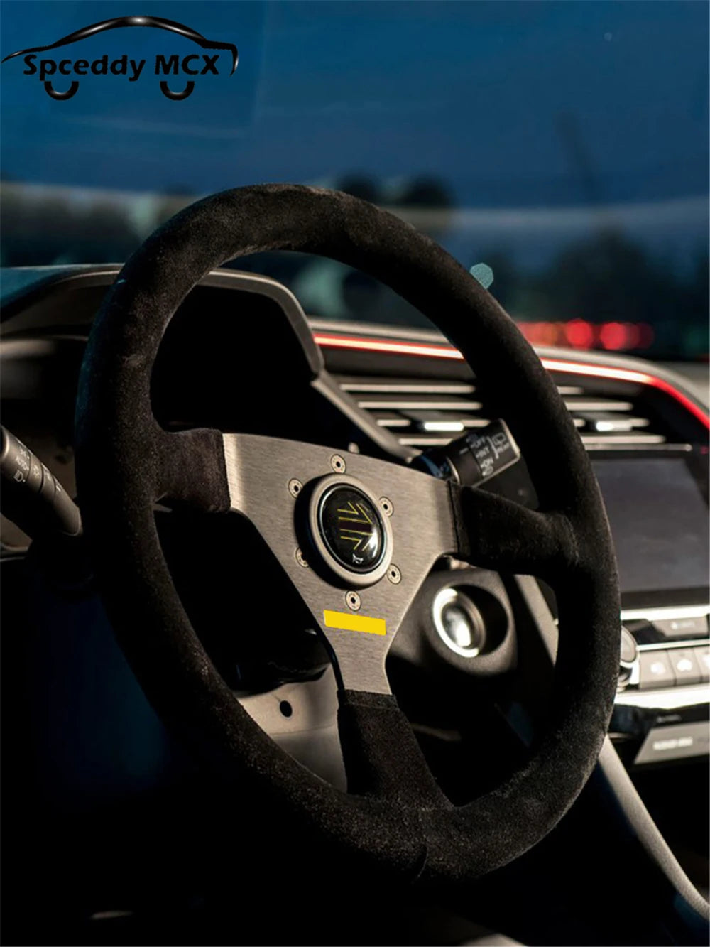 Volante MOMO V1 camurça