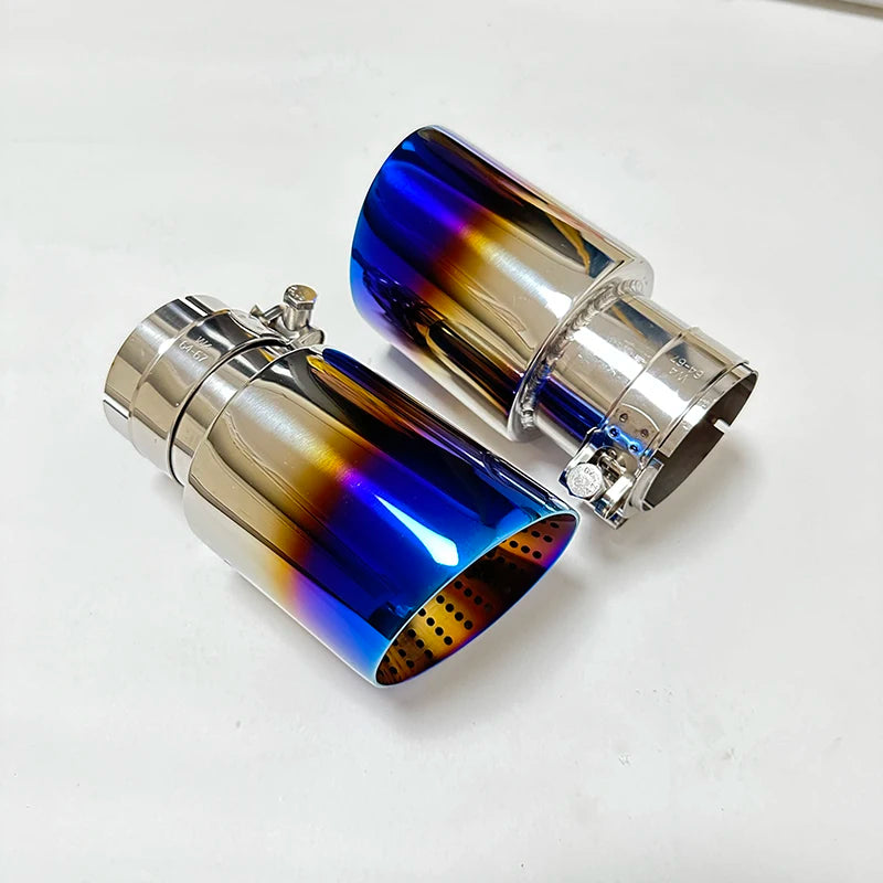 Ponteira de escape Titanizada simples