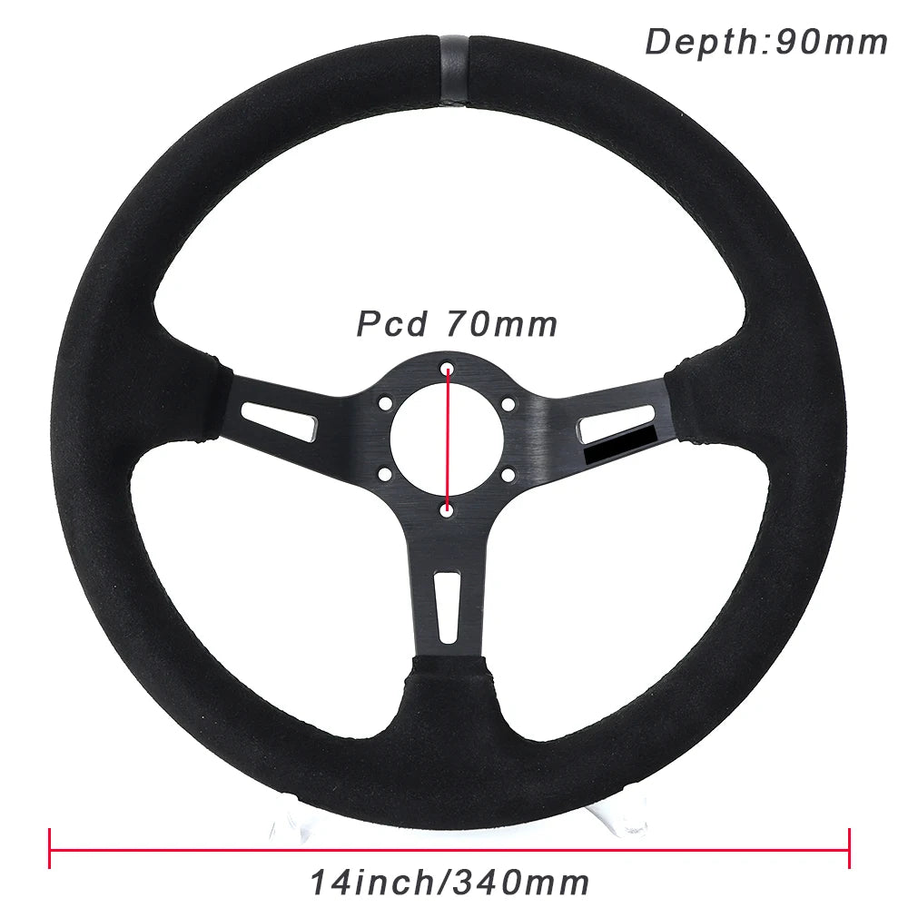 Volante esportivo MOMO "Black edition"