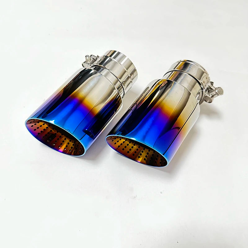 Ponteira de escape Titanizada simples