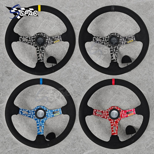 Volante Esportivo MOMO Ultra Racing camurça