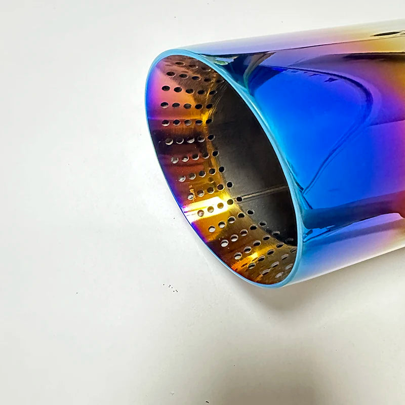 Ponteira de escape Titanizada simples