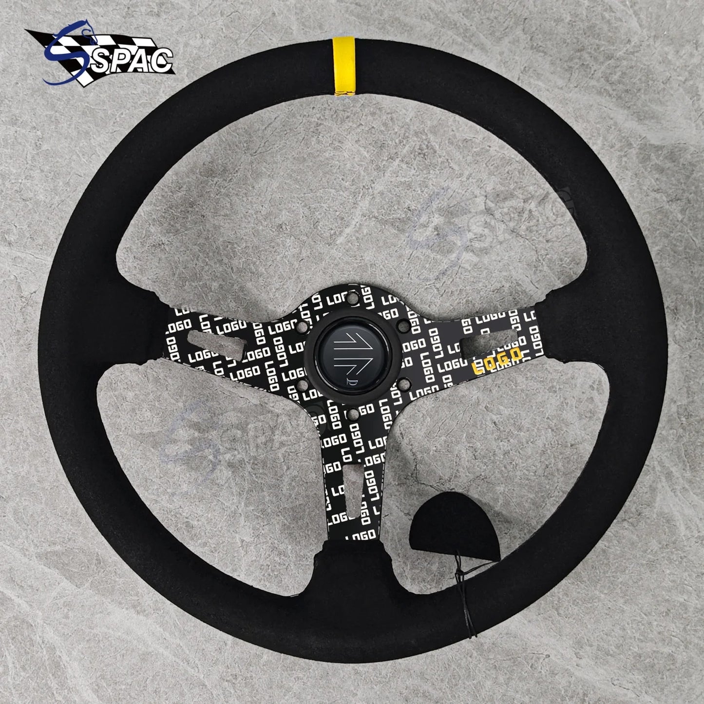 Volante Esportivo MOMO Ultra Racing camurça