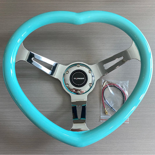 Volante esportivo Tiypeor Tiffany Blue Heart