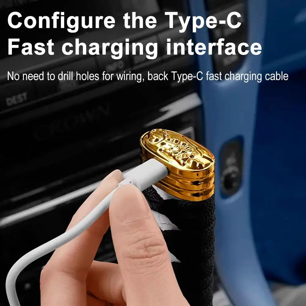 Manopla de cambio Espada de samurai 150MM