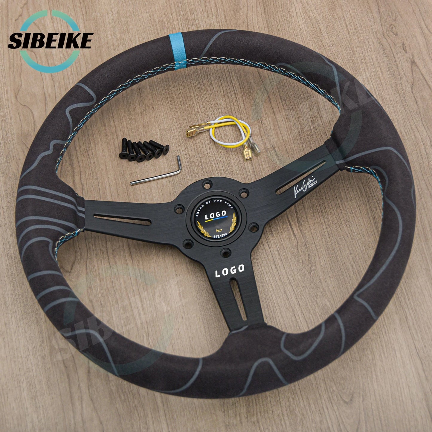 Volante Esportivo Racing Sport Sibeike