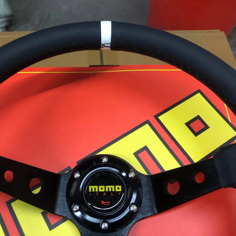 Volante esportivo MOMO Racing Rally style
