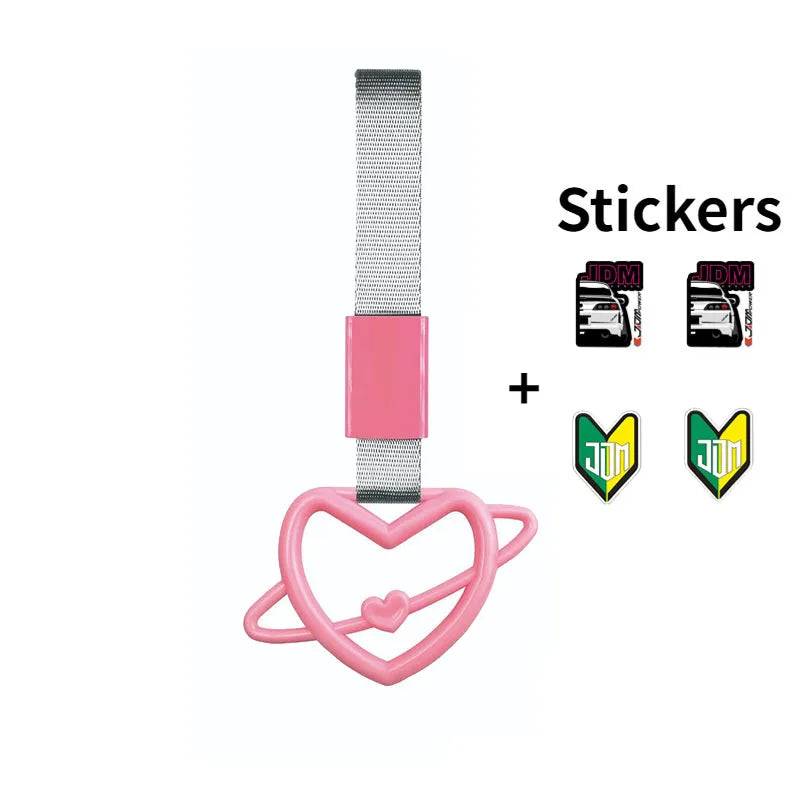 Acessório Hand Strap formato de coração
