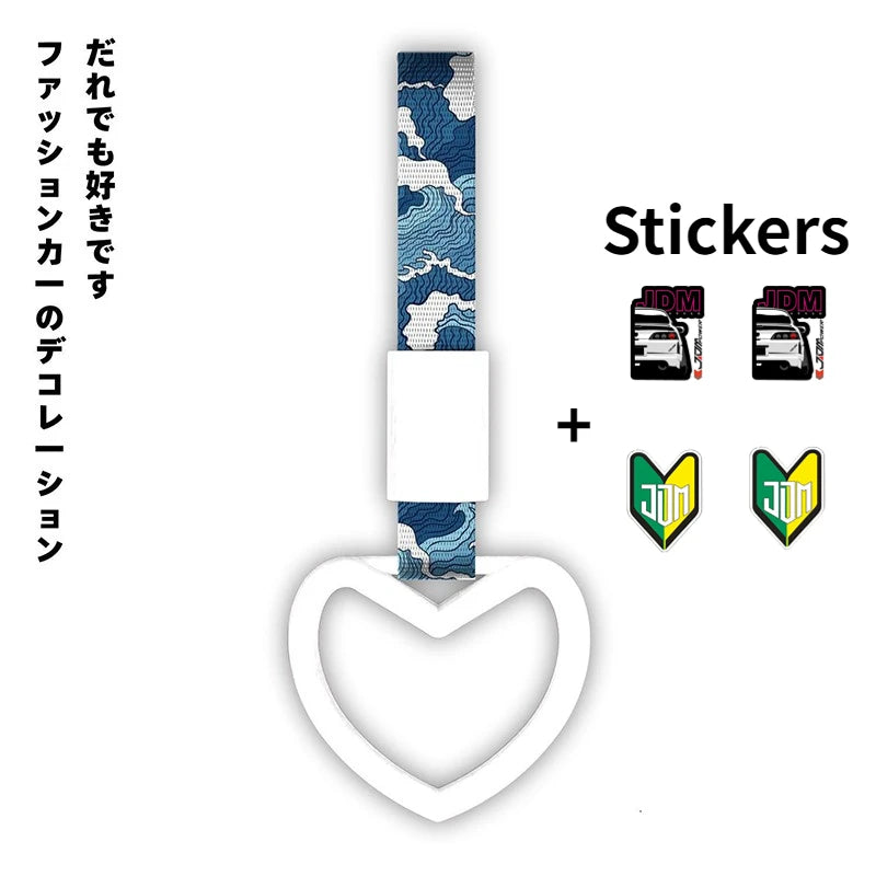 Acessório Hand Strap formato de coração