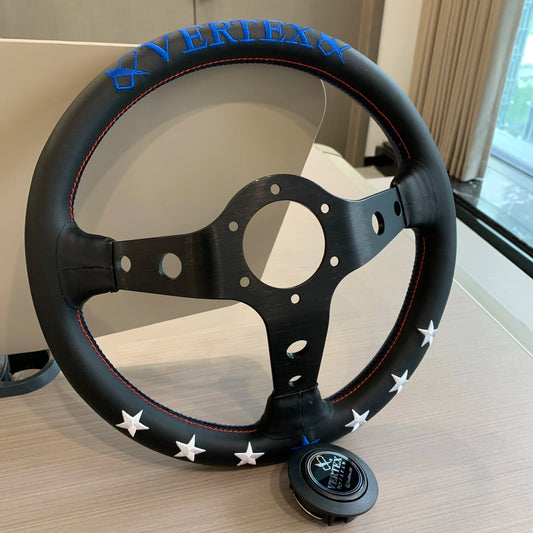 Volante esportivo Tiypeor Vertex edição especial " Seven stars"