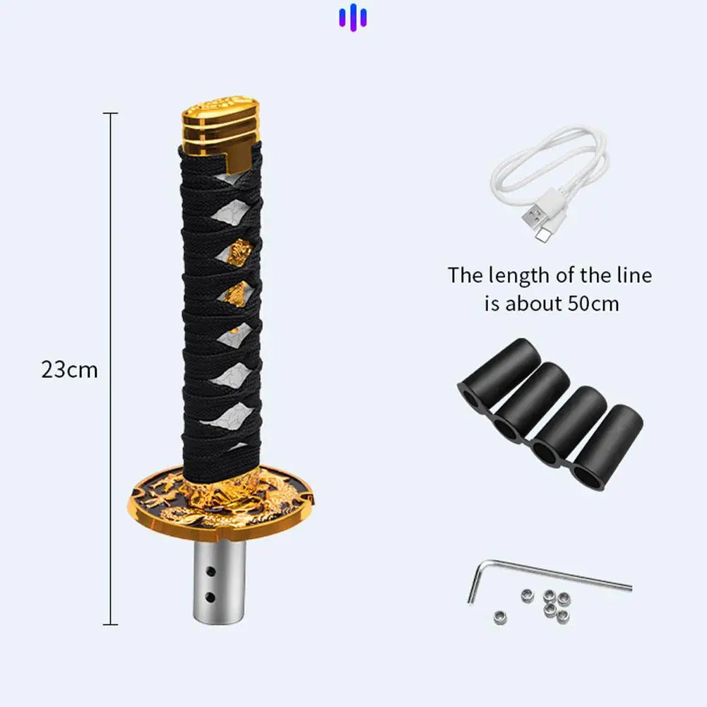 Manopla de cambio Espada de samurai 150MM