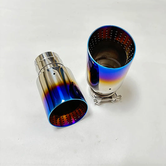 Ponteira de escape Titanizada simples