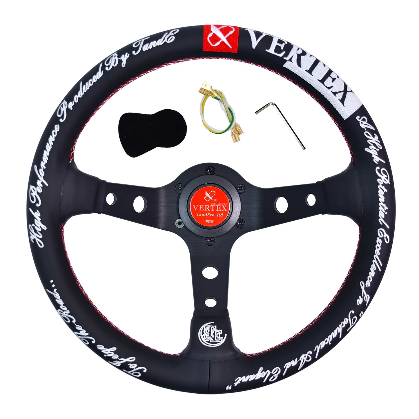 Volante esportivo VERTEX Tiypeor TAND-e