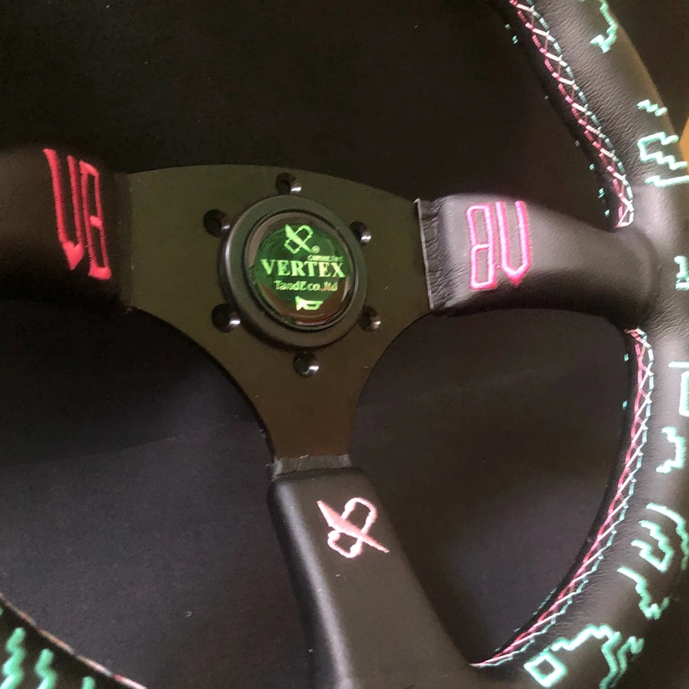 Volante esportivo Vertex Pixels