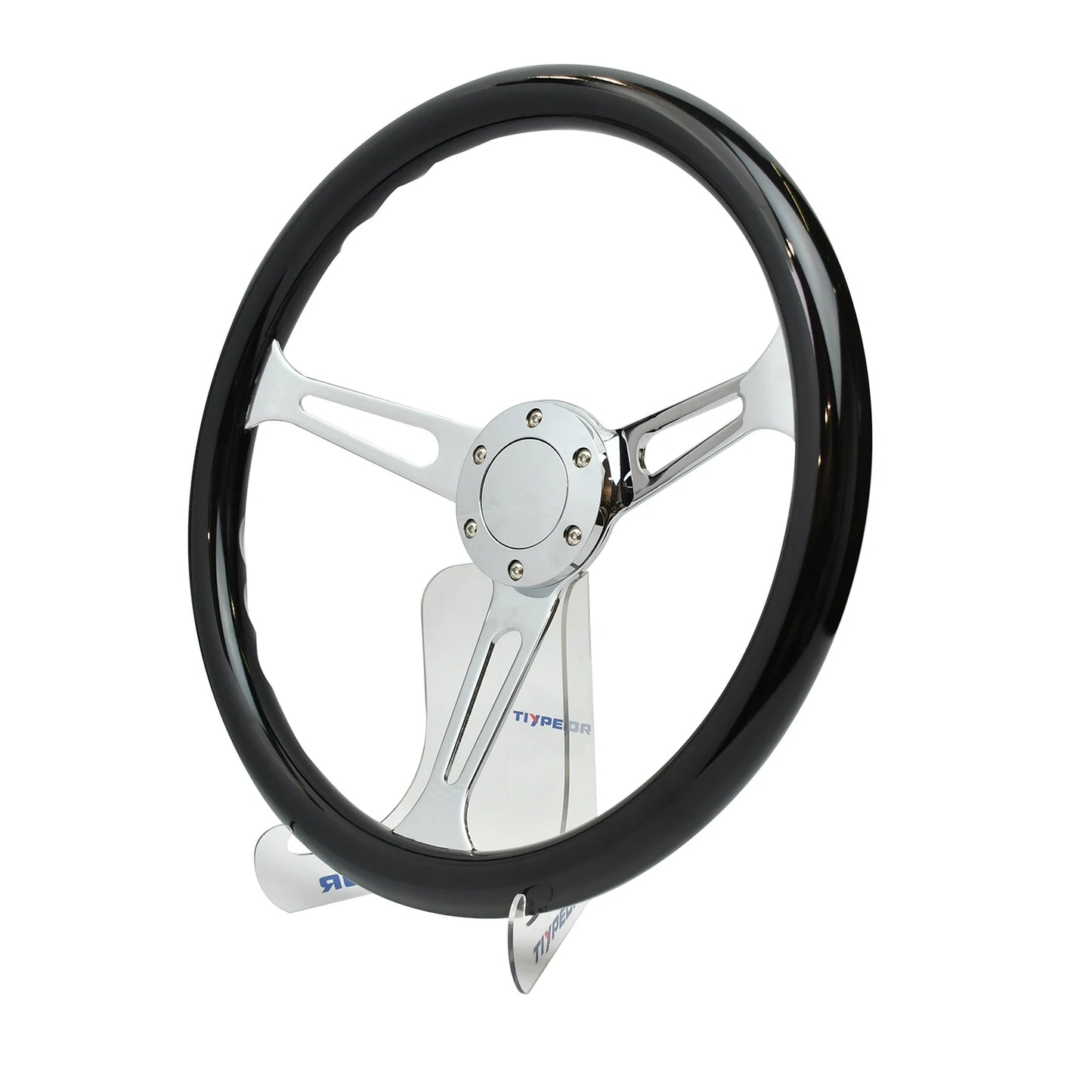 Volante esportivo retro - com cromado