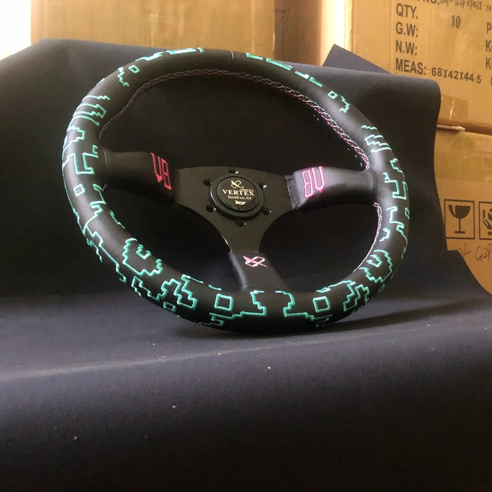 Volante esportivo Vertex Pixels