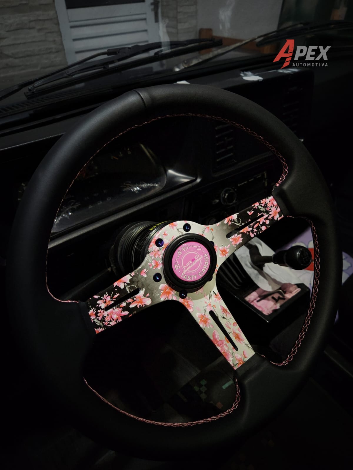 Volante esportivo Tiypeor "Sakura Flower "